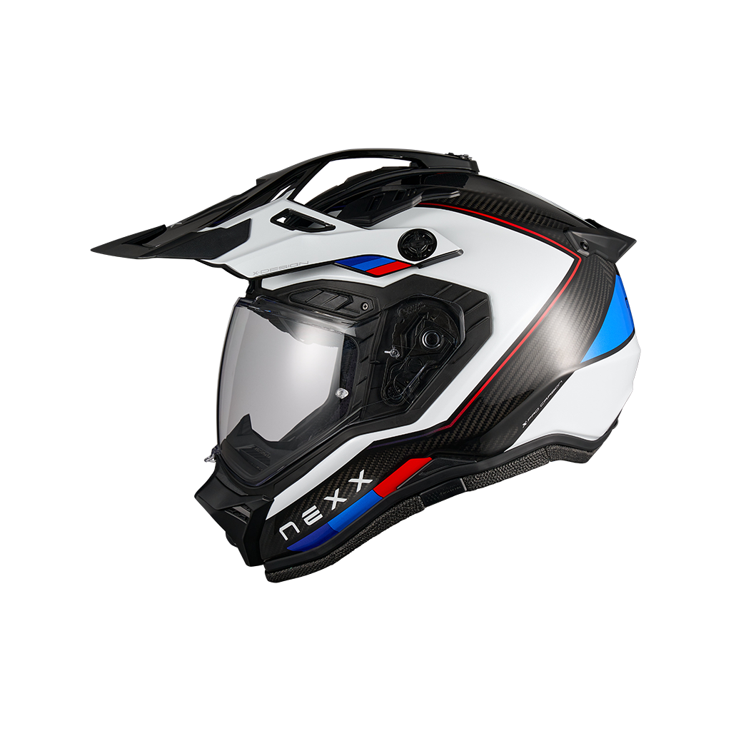 Casco Nexx X.RALLY Raid - BLUE.RED - vista 1