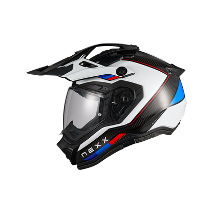 Casco Nexx X.RALLY Raid - BLUE.RED - vista 1