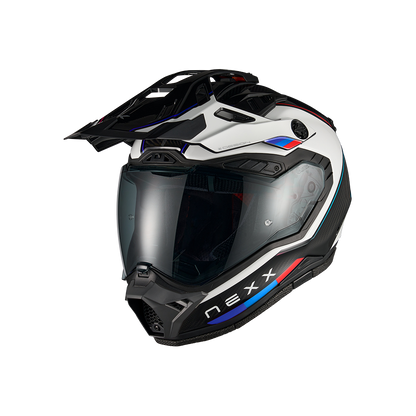 Casco Nexx X.RALLY Raid - BLUE.RED - vista 2