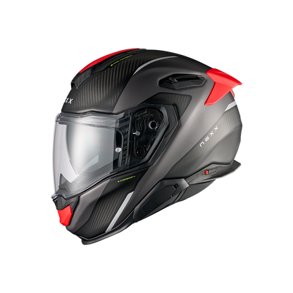 Casco Nexx X.TR Rush - BLACK.RED MT - vista 1