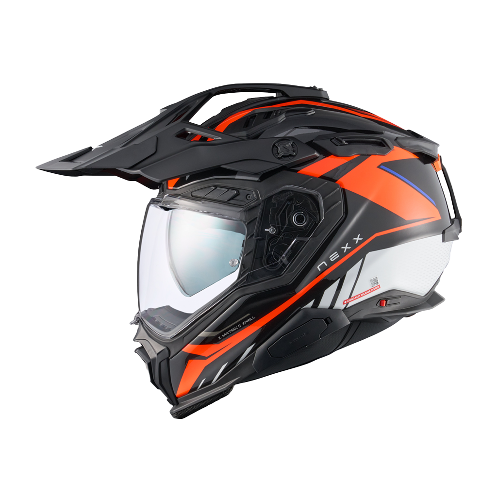 Casco Nexx X.WED3 Gobi - ORANGE.WHITE - vista 1