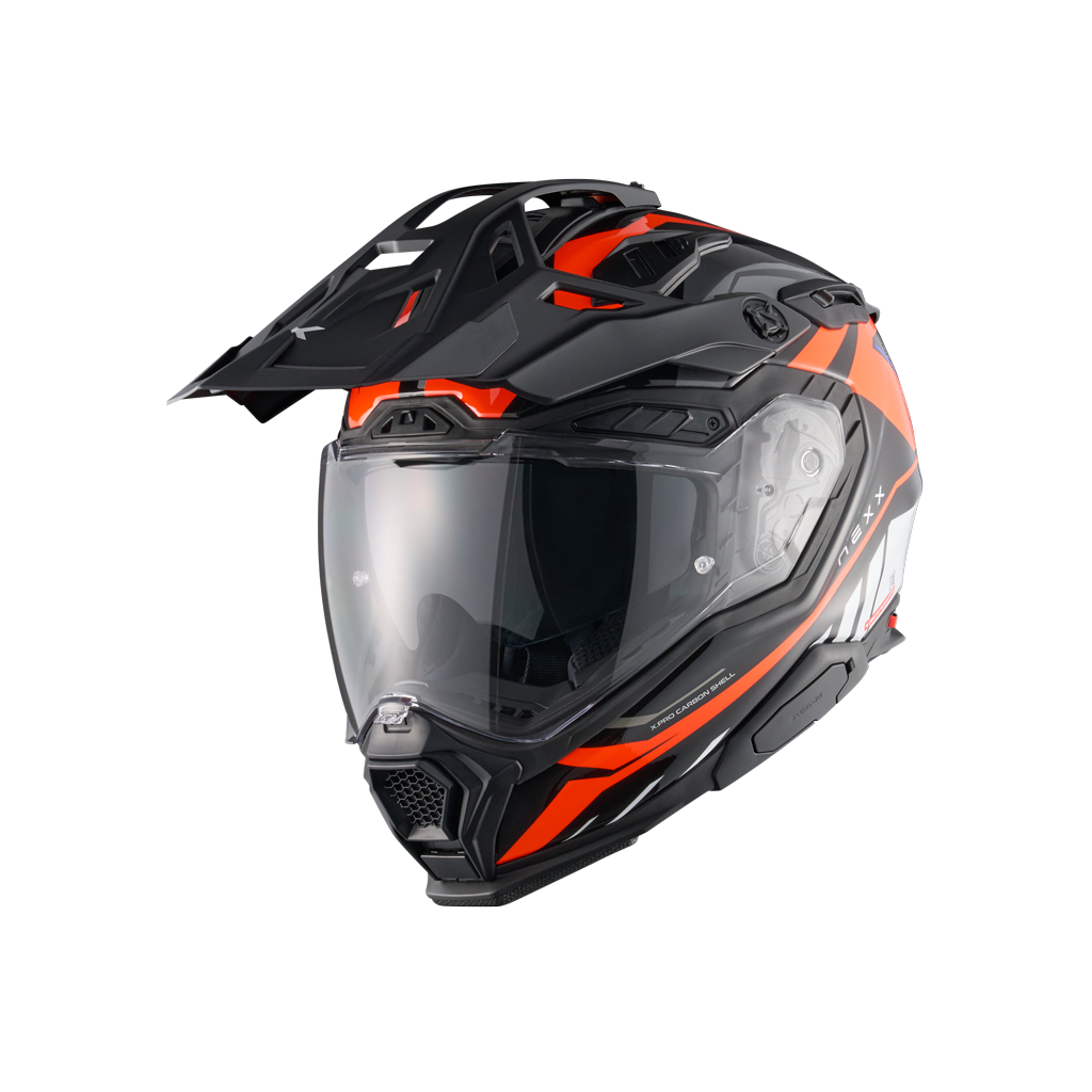 Casco Nexx X.WED3 Gobi - ORANGE.WHITE - vista 2