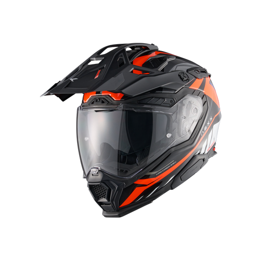 Casco Nexx X.WED3 Gobi - ORANGE.WHITE - vista 2