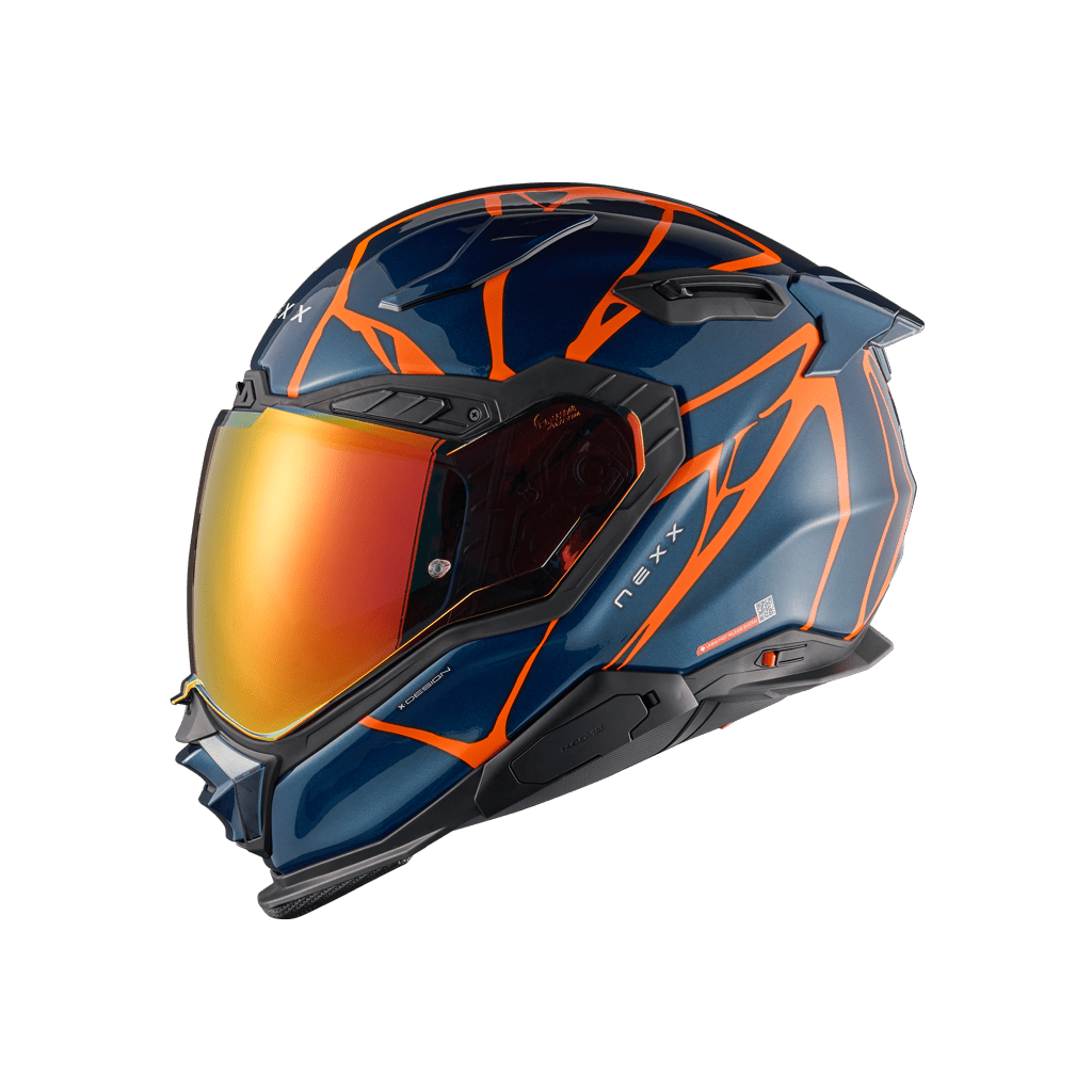 Casco Nexx X.WST3 B-Side - BLUE TEAL.ORANGE - vista 1