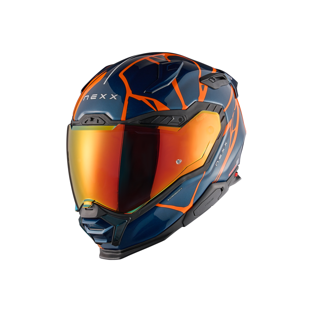 Casco Nexx X.WST3 B-Side - BLUE TEAL.ORANGE - vista 2