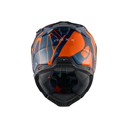 Casco Nexx X.WST3 B-Side - BLUE TEAL.ORANGE - vista 3