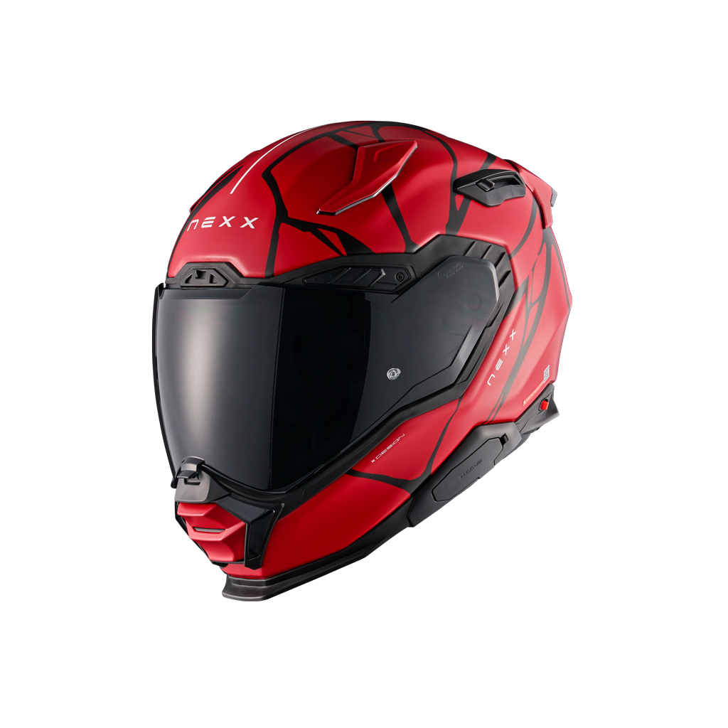 Casco Nexx X.WST3 B-Side - RED.BLACK MT - vista 2