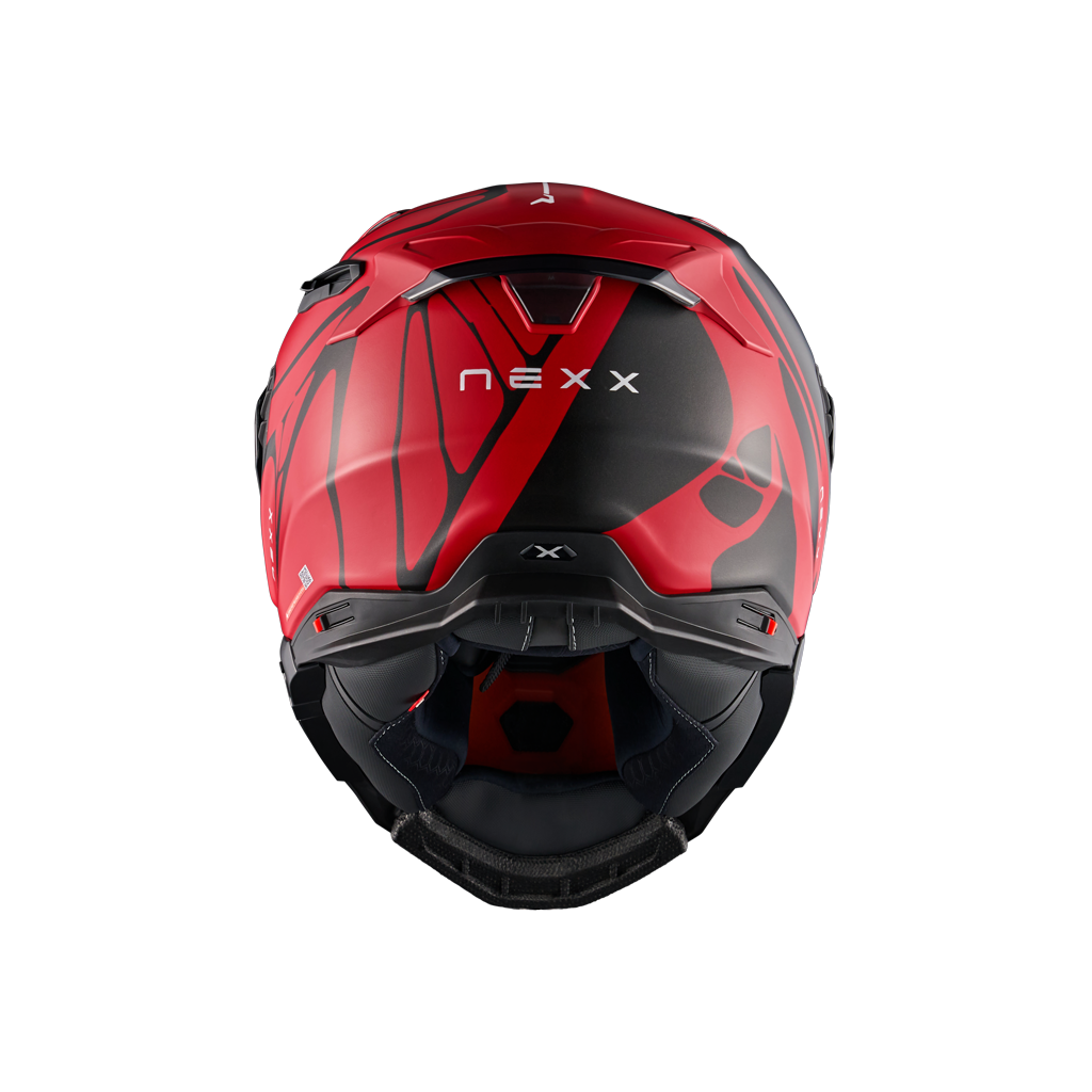 Casco Nexx X.WST3 B-Side - RED.BLACK MT - vista 3