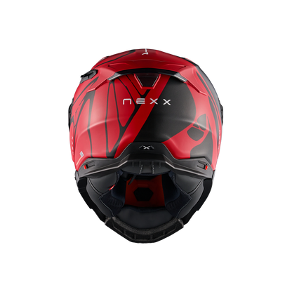 Casco Nexx X.WST3 B-Side - RED.BLACK MT - vista 3