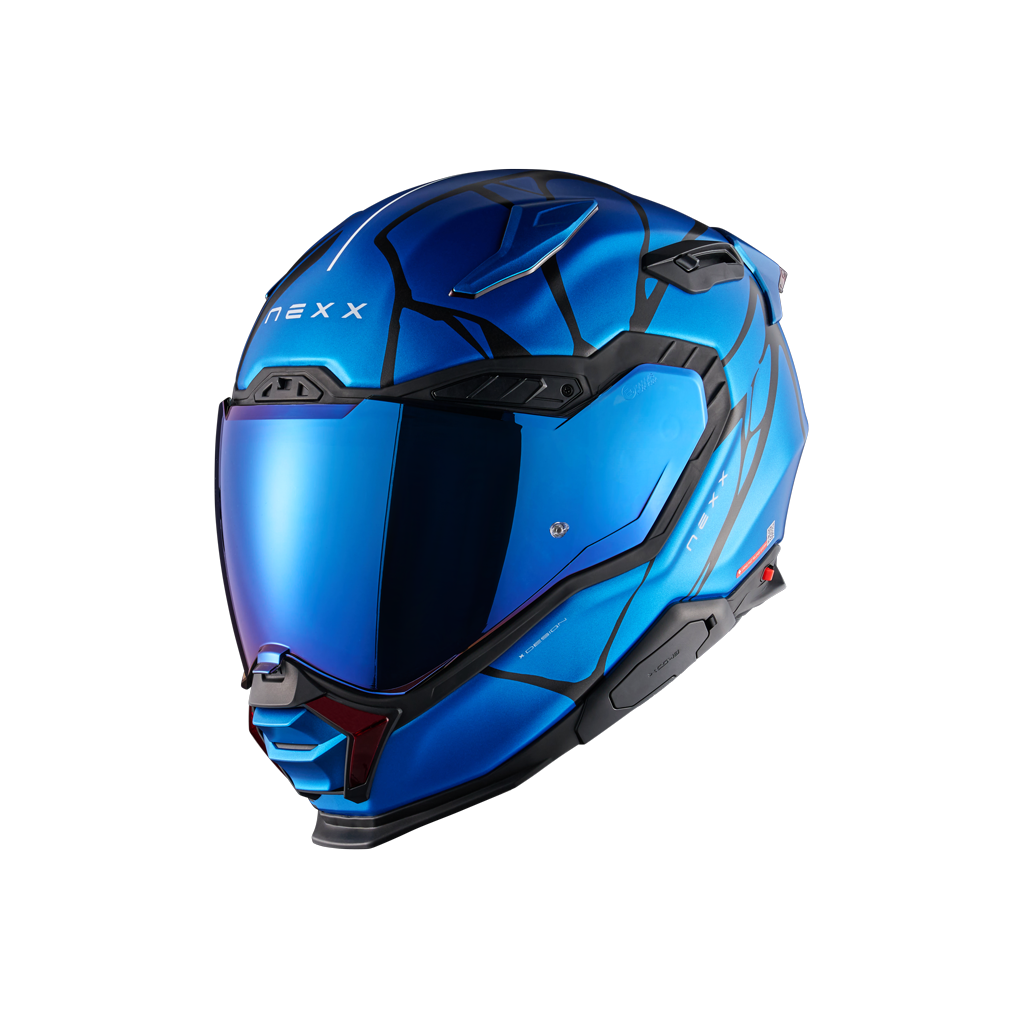 Casco Nexx X.WST3 B-Side - SKY BLUE.BLK MT - vista 2