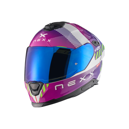 Casco Nexx Y.100R Fade - PURPLE.WHITE - vista 2