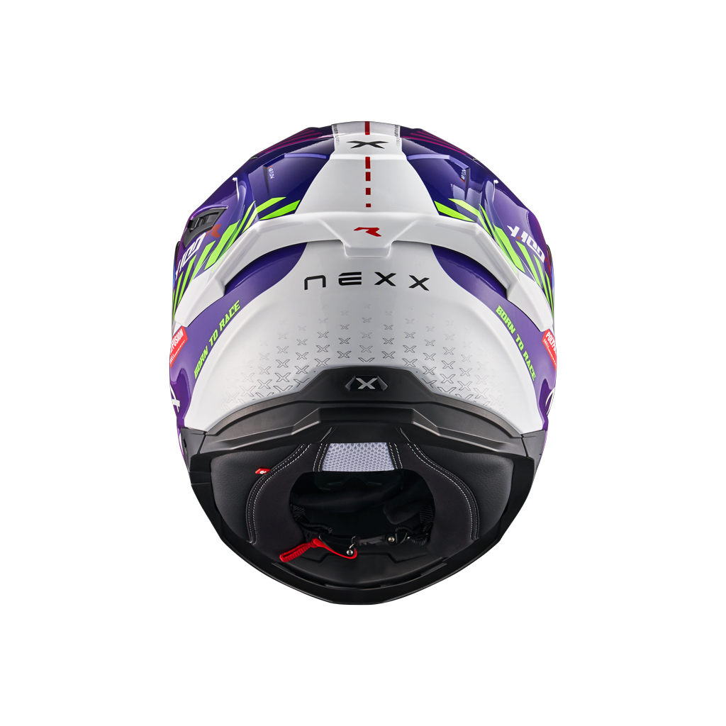 Casco Nexx Y.100R Fade - PURPLE.WHITE - vista 3