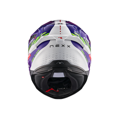 Casco Nexx Y.100R Fade - PURPLE.WHITE - vista 3