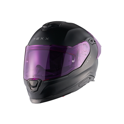 Casco Nexx Y.100R Subsonic - BLACK.PINK MT - vista 2