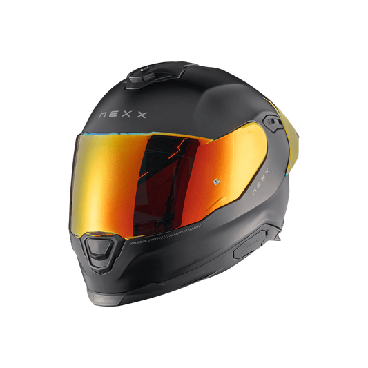 Casco Nexx Y.100R Subsonic - BLACK.RED MT - vista 2