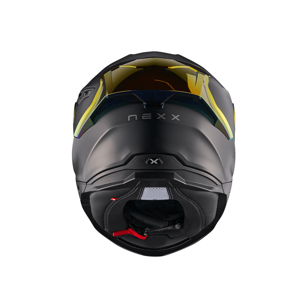 Casco Nexx Y.100R Subsonic - BLACK.RED MT - vista 3