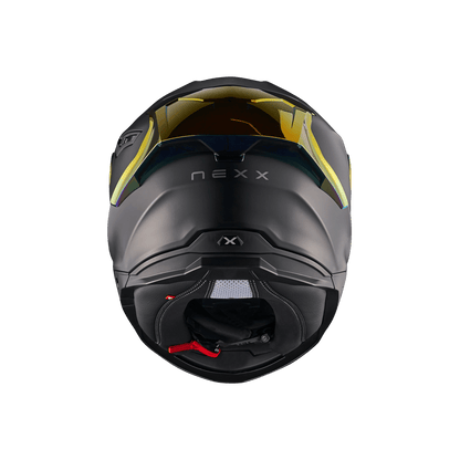 Casco Nexx Y.100R Subsonic - BLACK.RED MT - vista 3