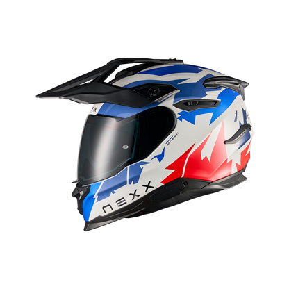 Casco Nexx Y.TRAVL Primal - BLUE.RED - vista 1