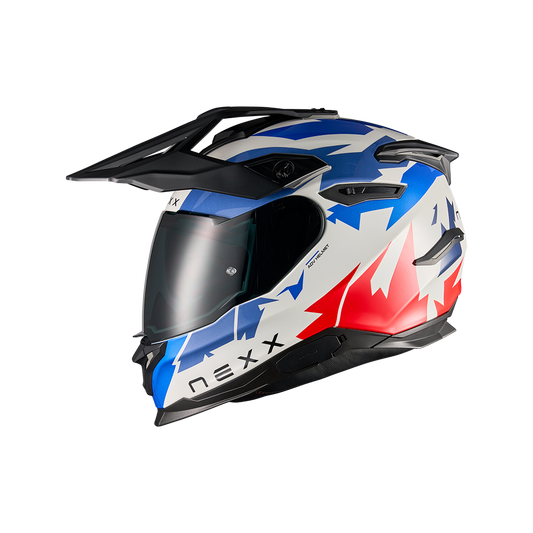 Casco Nexx Y.TRAVL Primal - BLUE.RED - vista 1