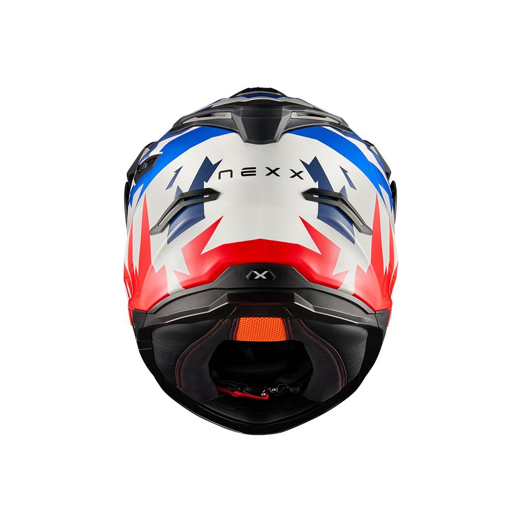Casco Nexx Y.TRAVL Primal - BLUE.RED - vista 3