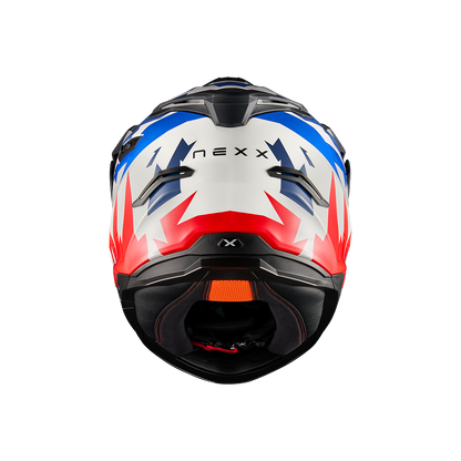 Casco Nexx Y.TRAVL Primal - BLUE.RED - vista 3