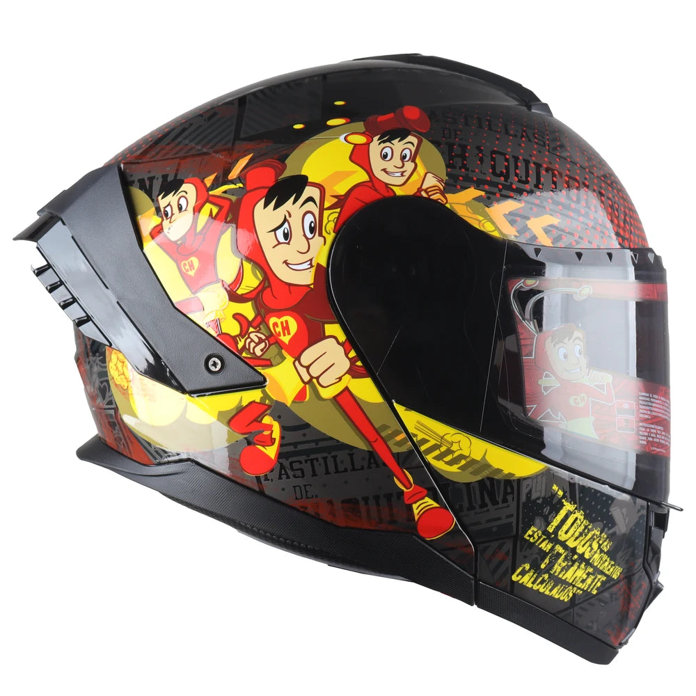 Edge Casco Rocket Chapulin Shiny - Giga Racing