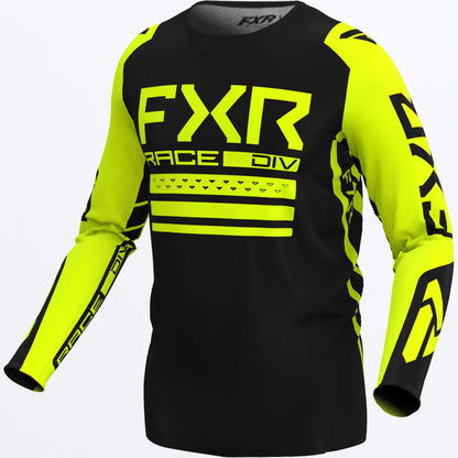 Jersey FXR Contender MX - Black/HiVis - vista oficial 1