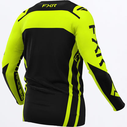 Jersey FXR Contender MX - Black/HiVis - vista oficial 2