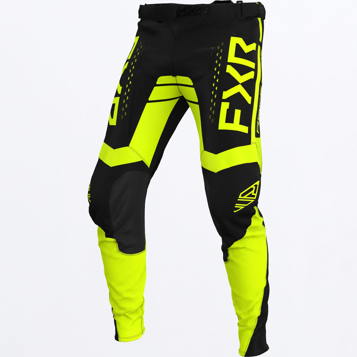 Pantalon FXR Contender MX - Black/HiVis - vista oficial 1