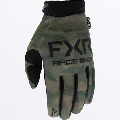 Guantes motocross FXR Reflex - Camo - vista oficial 1