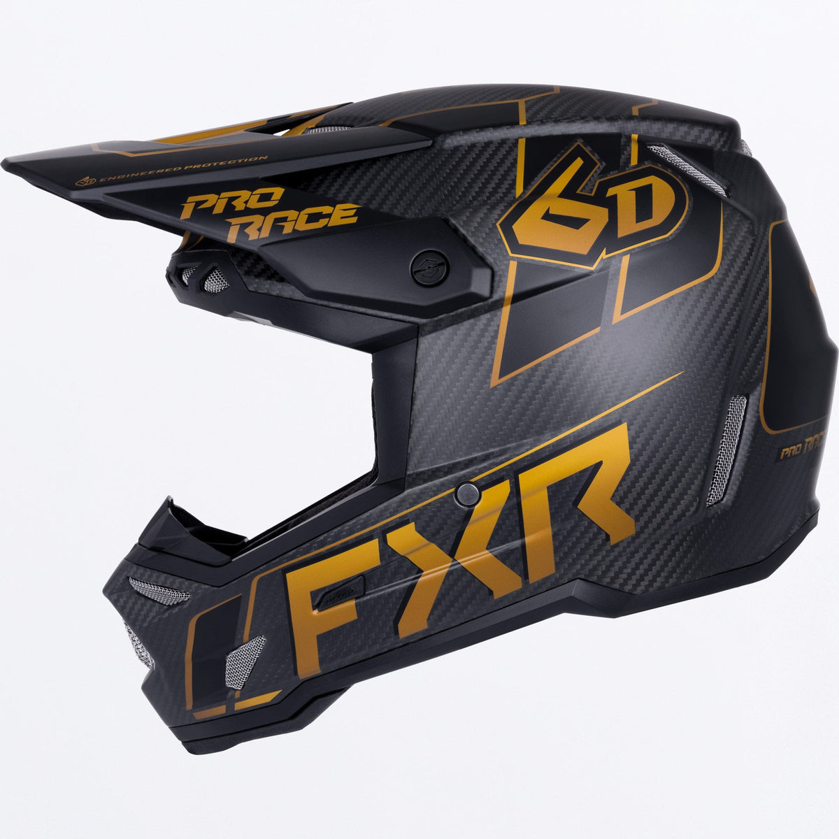 Casco FXR 6D ATR-3 - Texas Tea - vista oficial 2