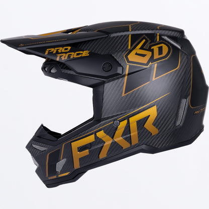 Casco FXR 6D ATR-3 - Texas Tea - vista oficial 2