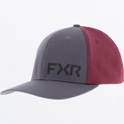 Gorra FXR Evo 25S - Asphalt/Oxblood - vista oficial 1