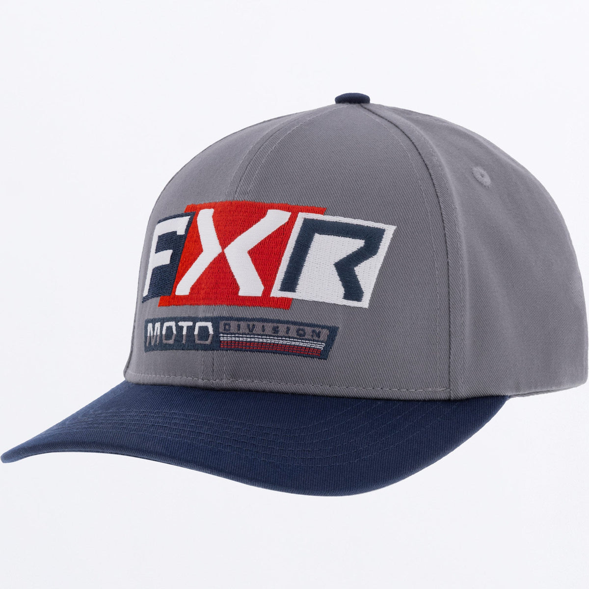 Gorra FXR Podium Pro 25 - Grey/Navy - vista oficial 1