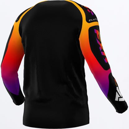 Jersey FXR Kids Clutch MX - Black/Spectrum - vista oficial 2
