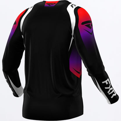 Jersey FXR Clutch Pro MX - Black/Red/Purple - vista oficial 2