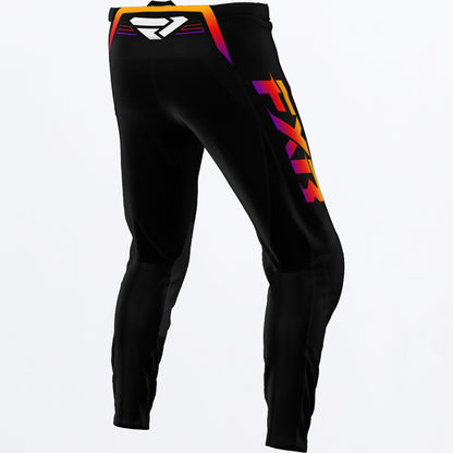 Pantalon FXR Kids Clutch MX - Black/Spectrum - vista oficial 2