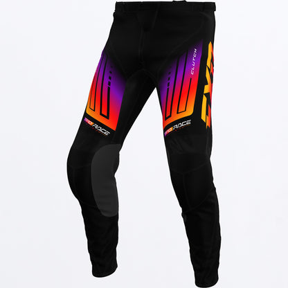 Pantalon FXR Youth Clutch MX - Black/Spectrum - vista oficial 1