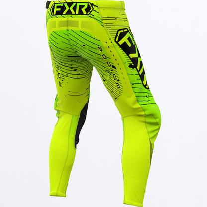 Pantalon FXR Podium MX - HiVis/Lime/Black - vista oficial 2