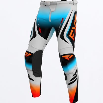 Pantalon FXR Clutch Pro MX - Grey/Sky/Orange - vista oficial 1