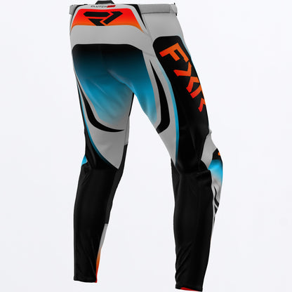 Pantalon FXR Clutch Pro MX - Grey/Sky/Orange - vista oficial 2