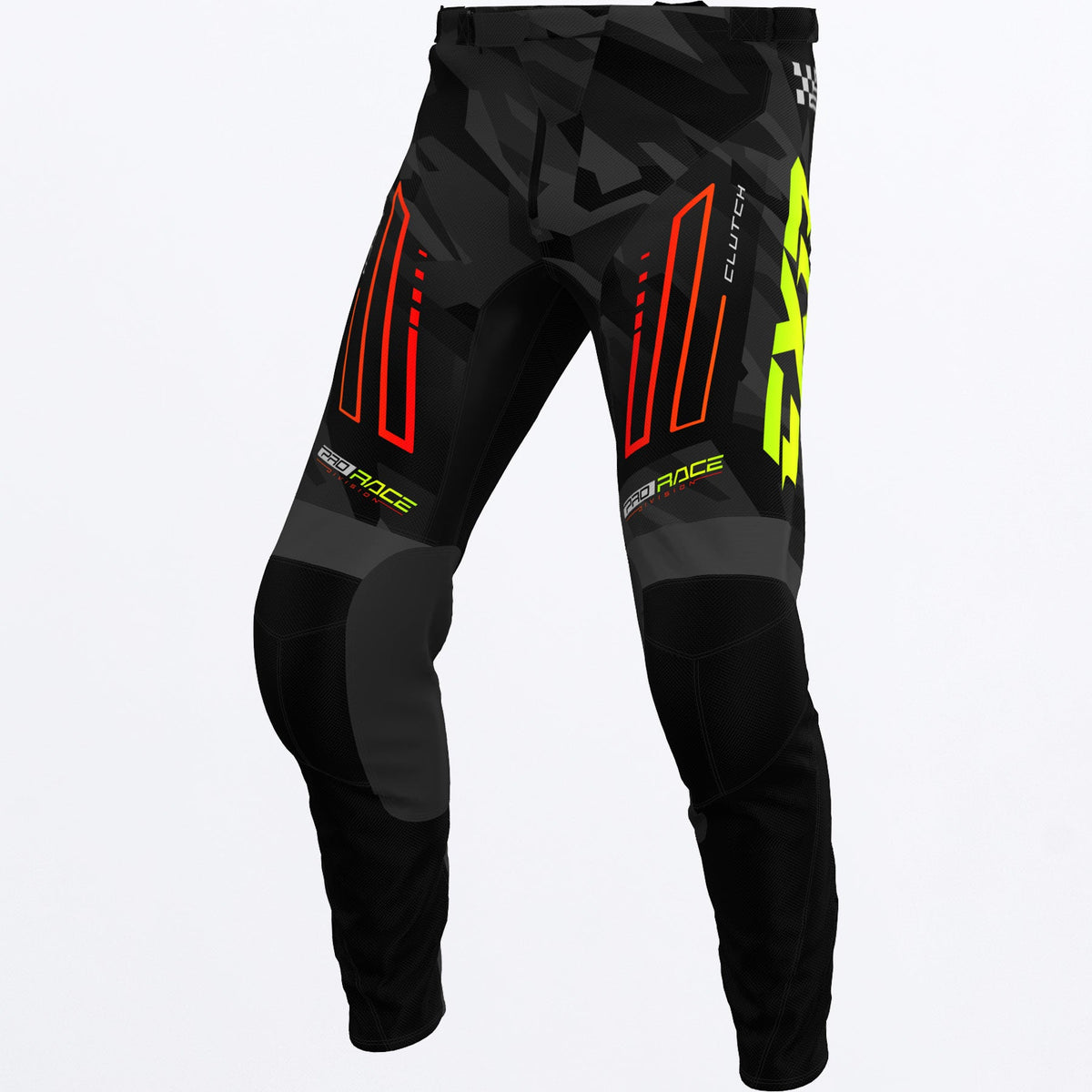 Pantalon FXR Clutch MX - Nuke/HiVis/Camo - vista oficial 1