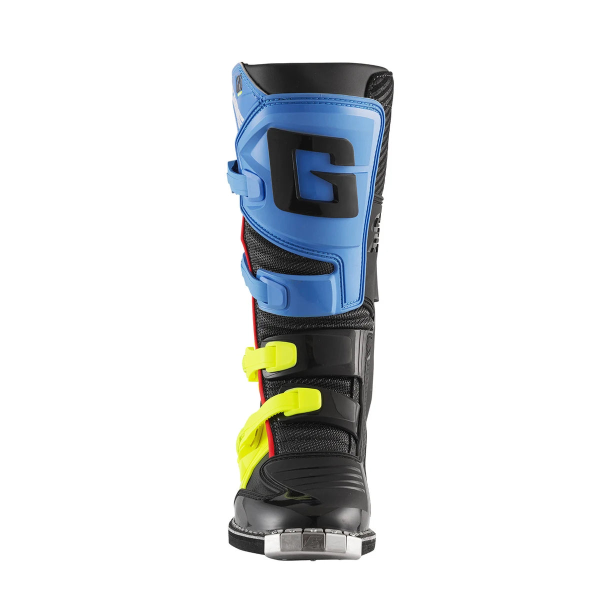 Botas Gaerne GXJ - BLK/BLU/YLW - 2169-013 - vista frontal