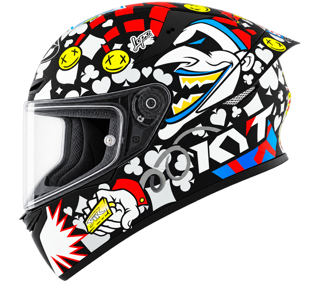 Casco KYT TT Revo Ricardo Rossi 2022 Replica