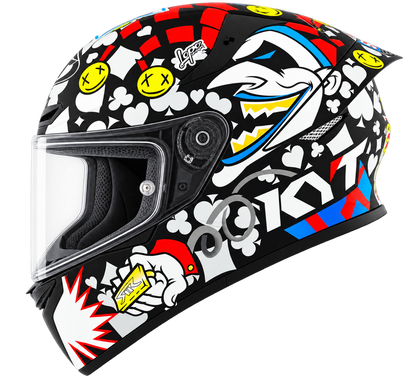 Casco KYT TT Revo Ricardo Rossi 2022 Replica