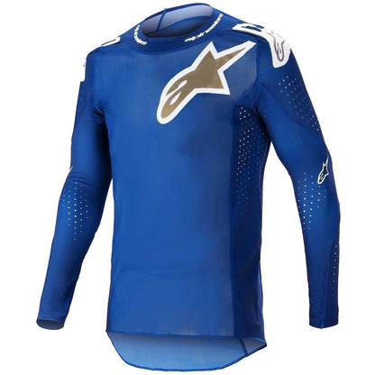 Jersey Alpinestars Supertech Bruin UCLA Blue Brushed Gold 3760623-7265 - vista frontal