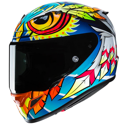 Casco HJC RPHA 12 Spasso - Blue Yellow Orange White - vista 1