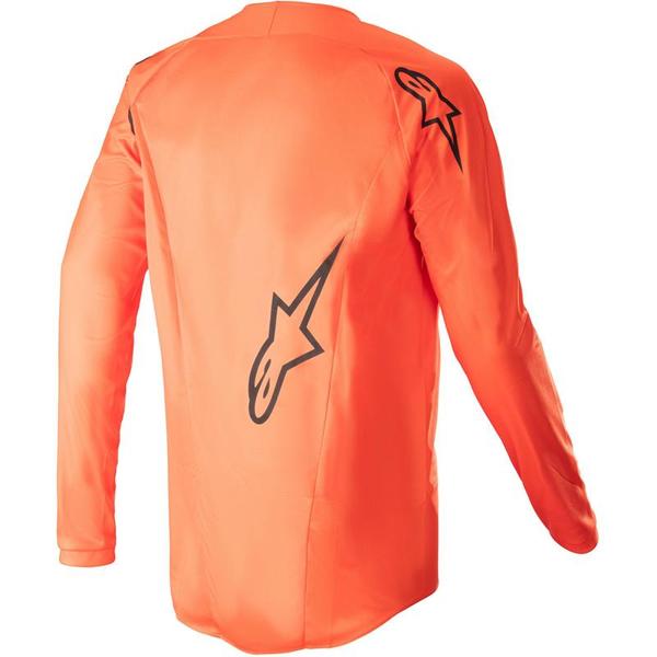 Jersey Alpinestars Fluid Lurv Hot Orange Black 3762023-411 - vista posterior