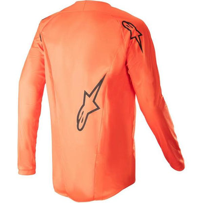 Jersey Alpinestars Fluid Lurv Hot Orange Black 3762023-411 - vista posterior