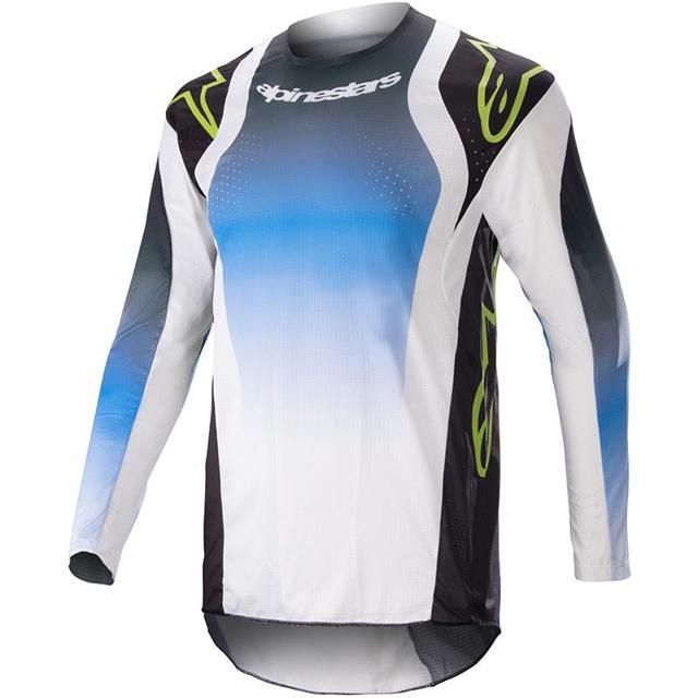 Jersey Alpinestars Techstar Push - NIT BLU/WHT/BLK - 3760823-9702 - vista 1